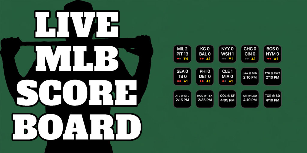 Live MLB Scoreboard