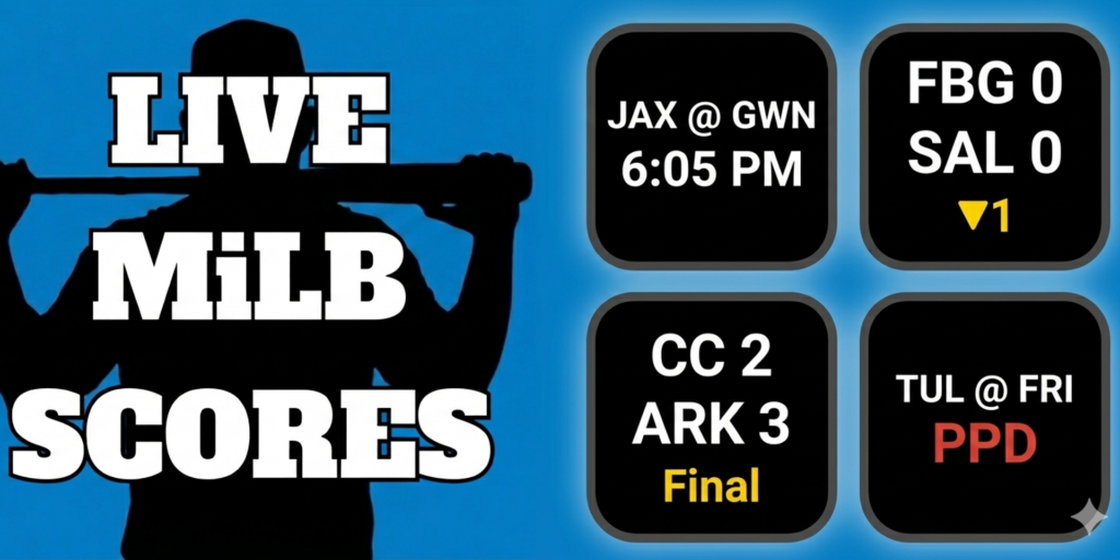 Live MiLB Scoreboard