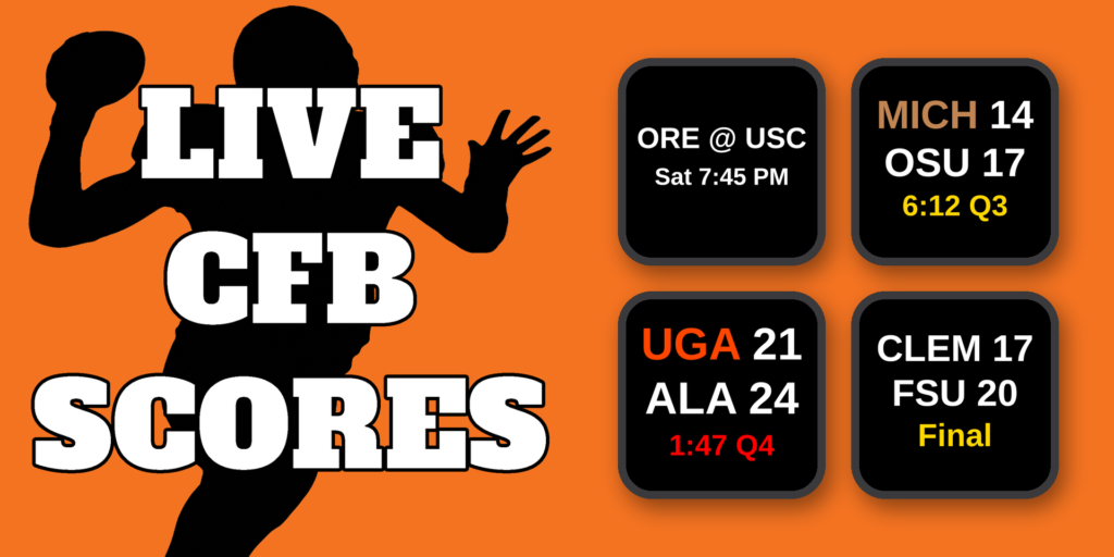 Live CFB Scores
