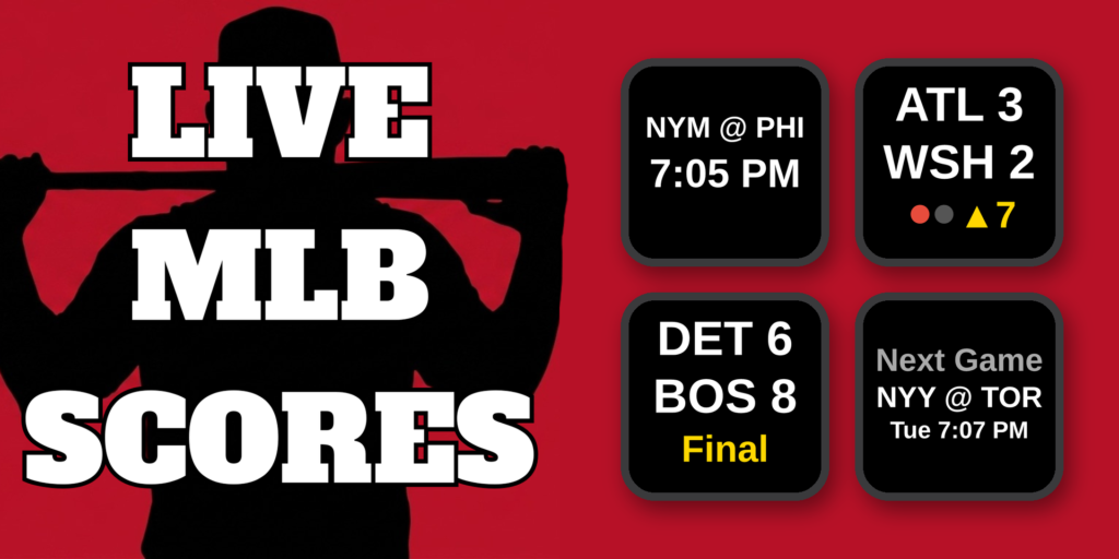 Live MLB Scores