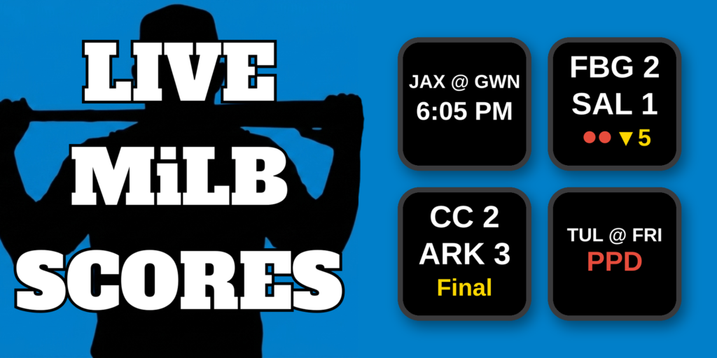 Live MiLB Scores